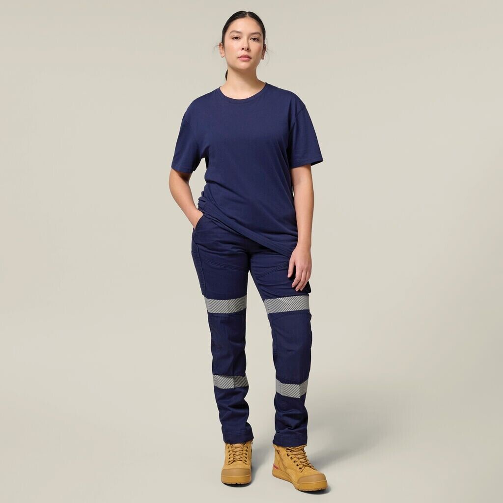 Hard Yakka Womens 3056 ToughMaxx Taped Regular Fit Comfortable Work Pants Y08121