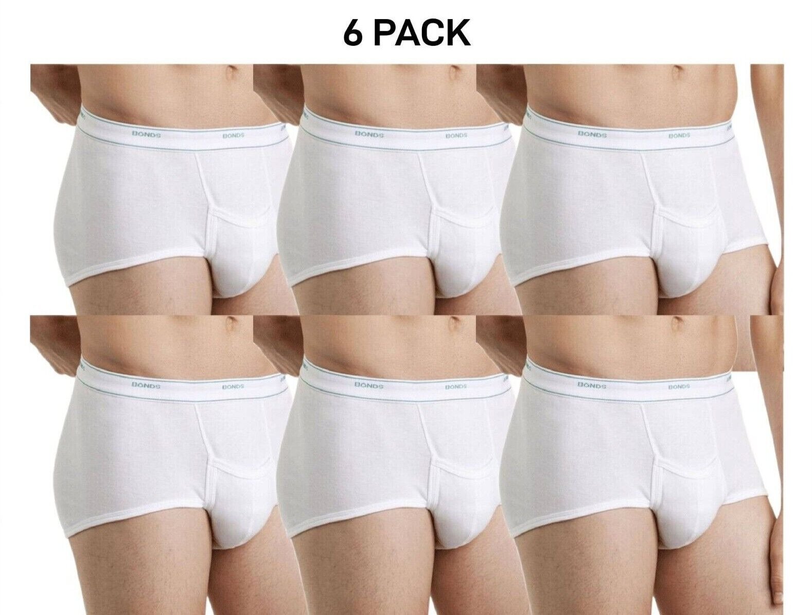Bonds Mens Support Brief Provide The Ultimate Everyday Support 6 Pack M810