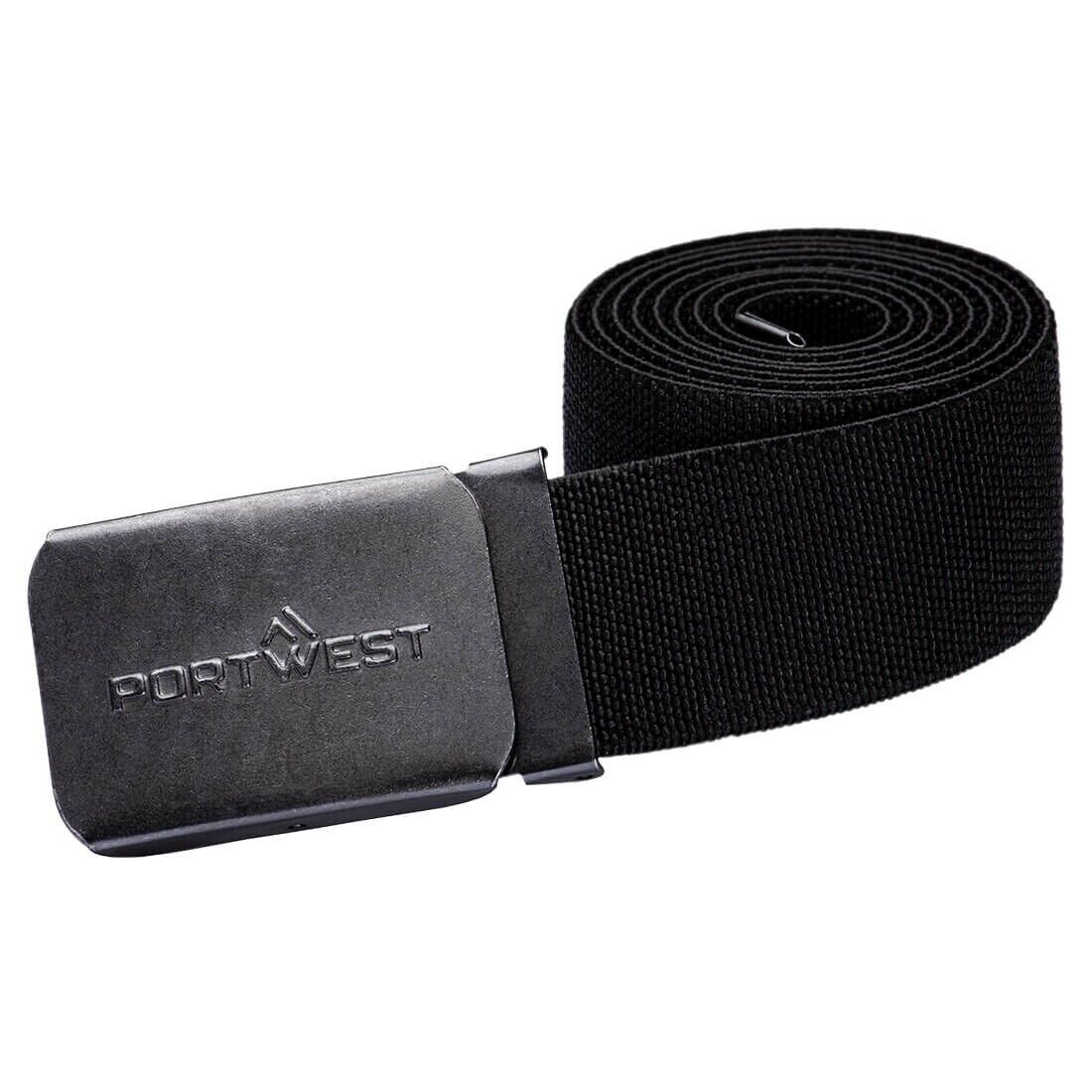 Portwest Unisex 4 Pack Elasticated Elasticated Webbing Adjustable Work Belt C105