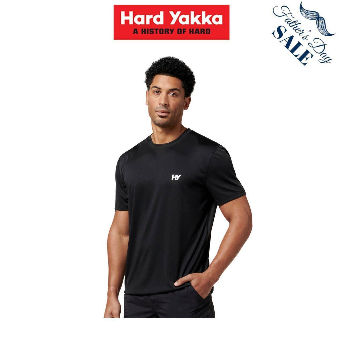 FATHER'S DAY SALE! Hard Yakka 3056 Zero Durable Lightweight Tee Shirts Y11846