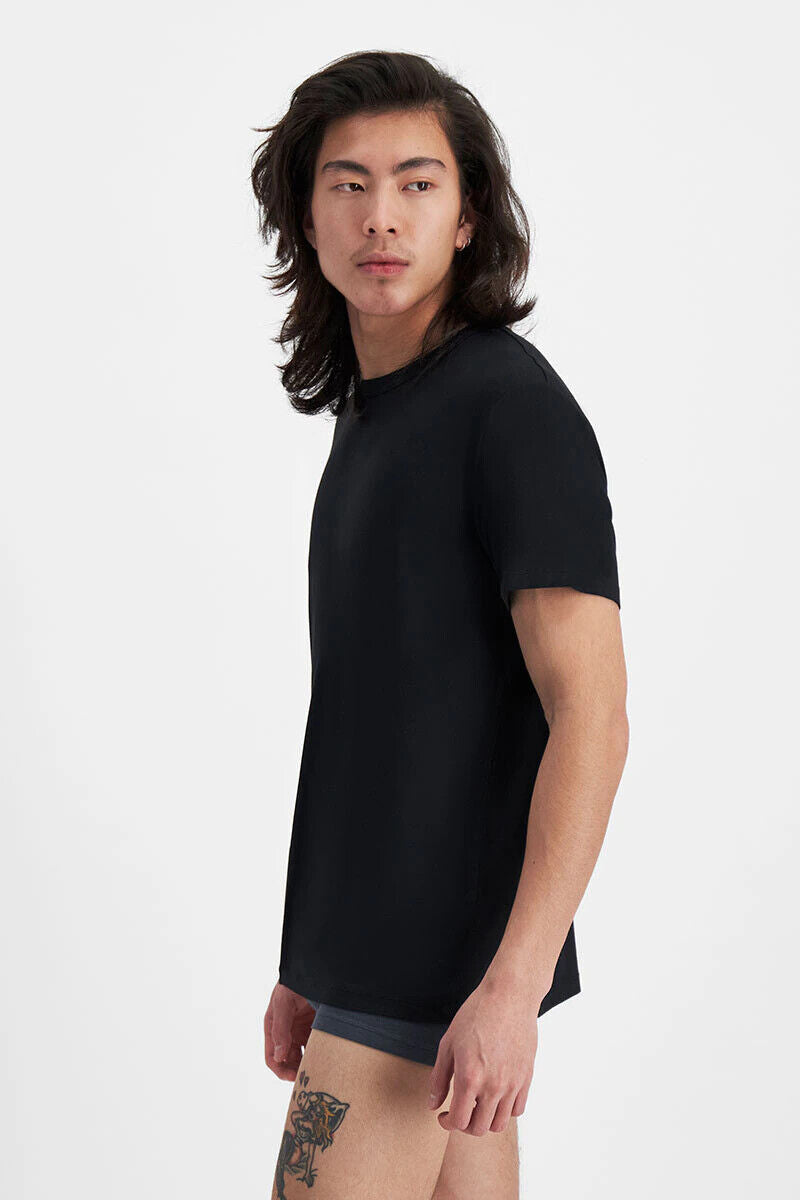 Bonds Mens Sleep Viscose Bamboo Tee Everyday Shirt Relaxed Comfortable Fit MW9V