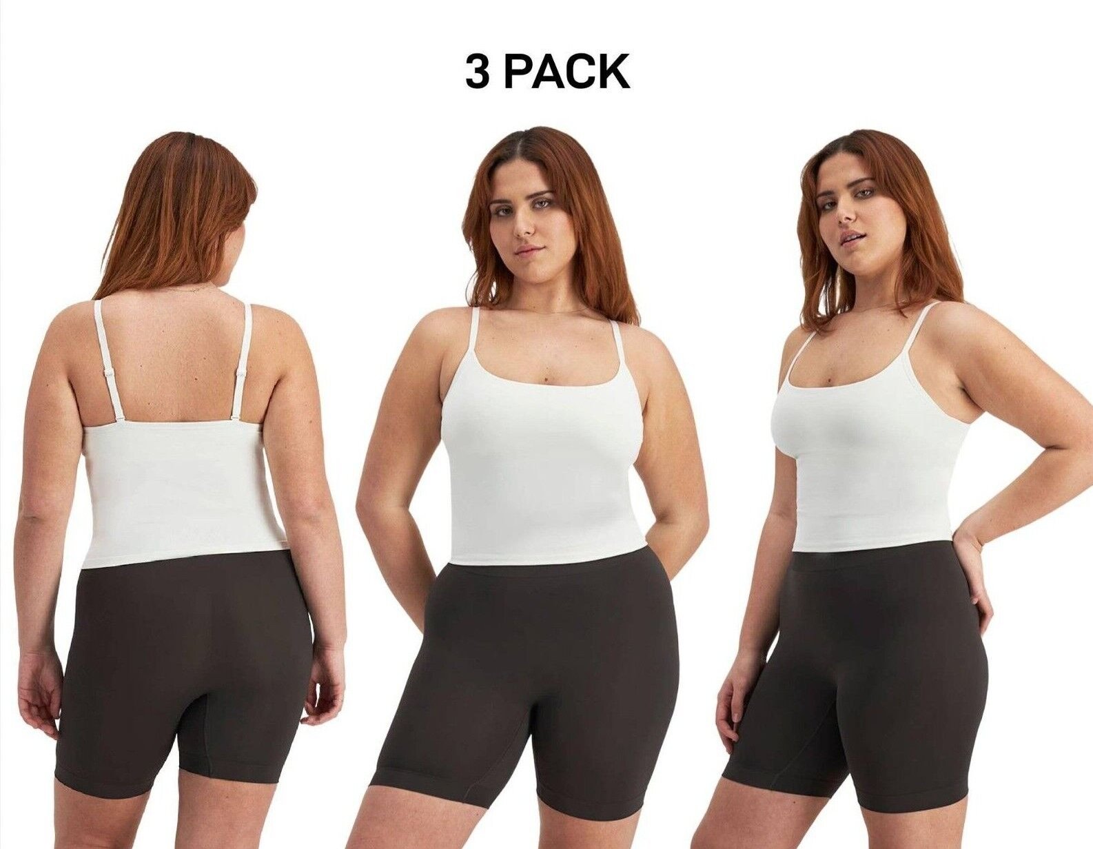Bonds Womens Bases Seamless Singlet Buttery Smooth and Lightweight 3 Pack WR7Q