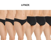 Bonds Womens Seamless Bikini Stretchy Trims Smooth Finish Brief 6 Pack WWGDA