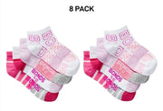 Bonds Kids fashion Trainer Breathable Soft Cotton Rich Socks 8 Pack RZLY4N