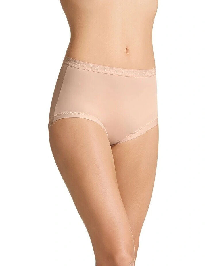 Bonds Womens Invisitails Full Brief Soft and Stretchy Waistband 3 Pack WZGGY