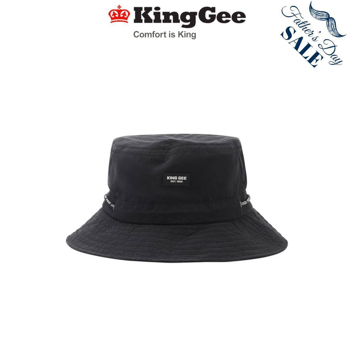 FATHER'S DAY SALE! KINGGEE Unisex Trademark Adjustable Bucket Hat K99196