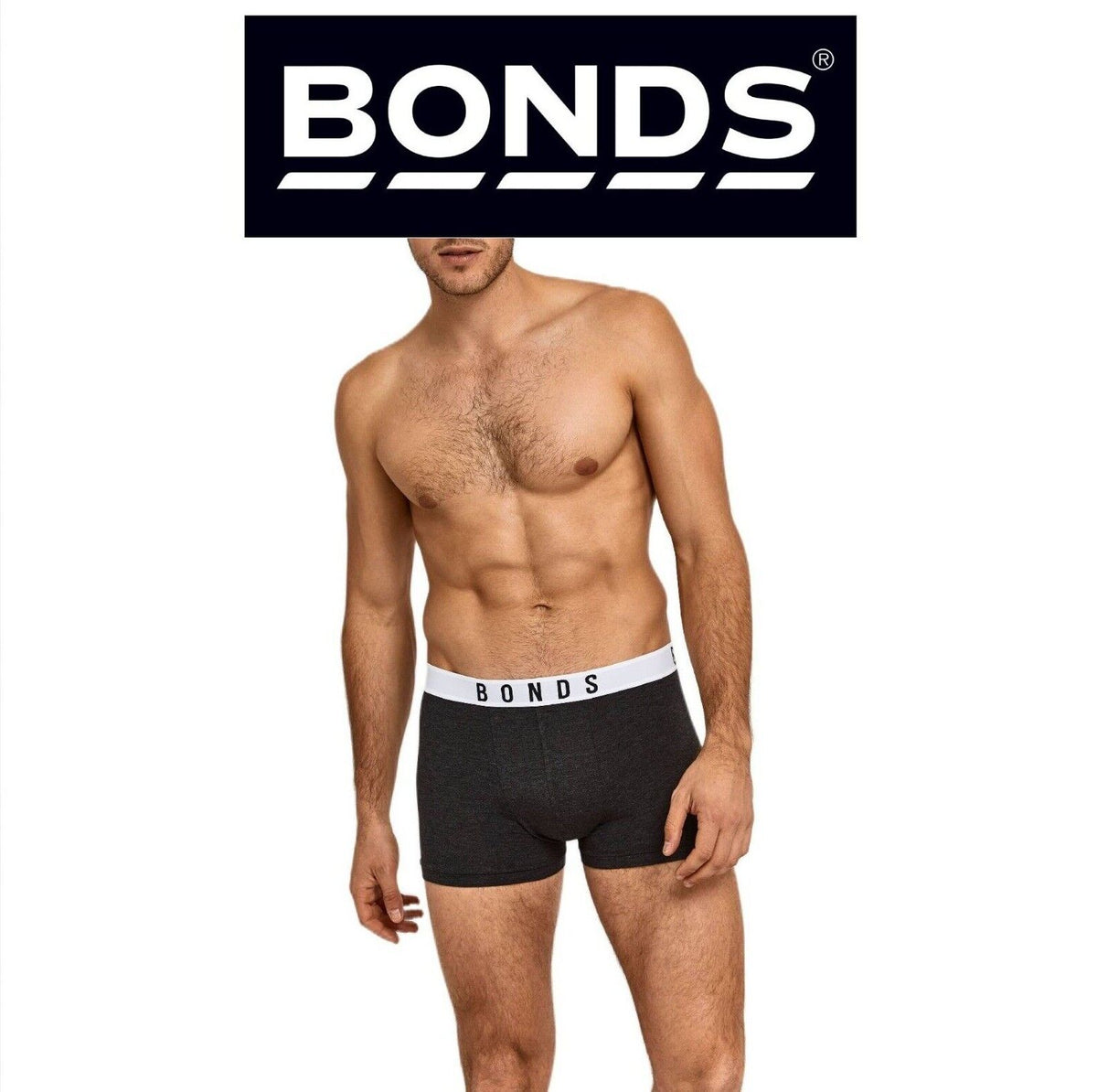 Bonds Mens Originals Trunk Super Soft Flat Seams For Comfier Fit MXULA