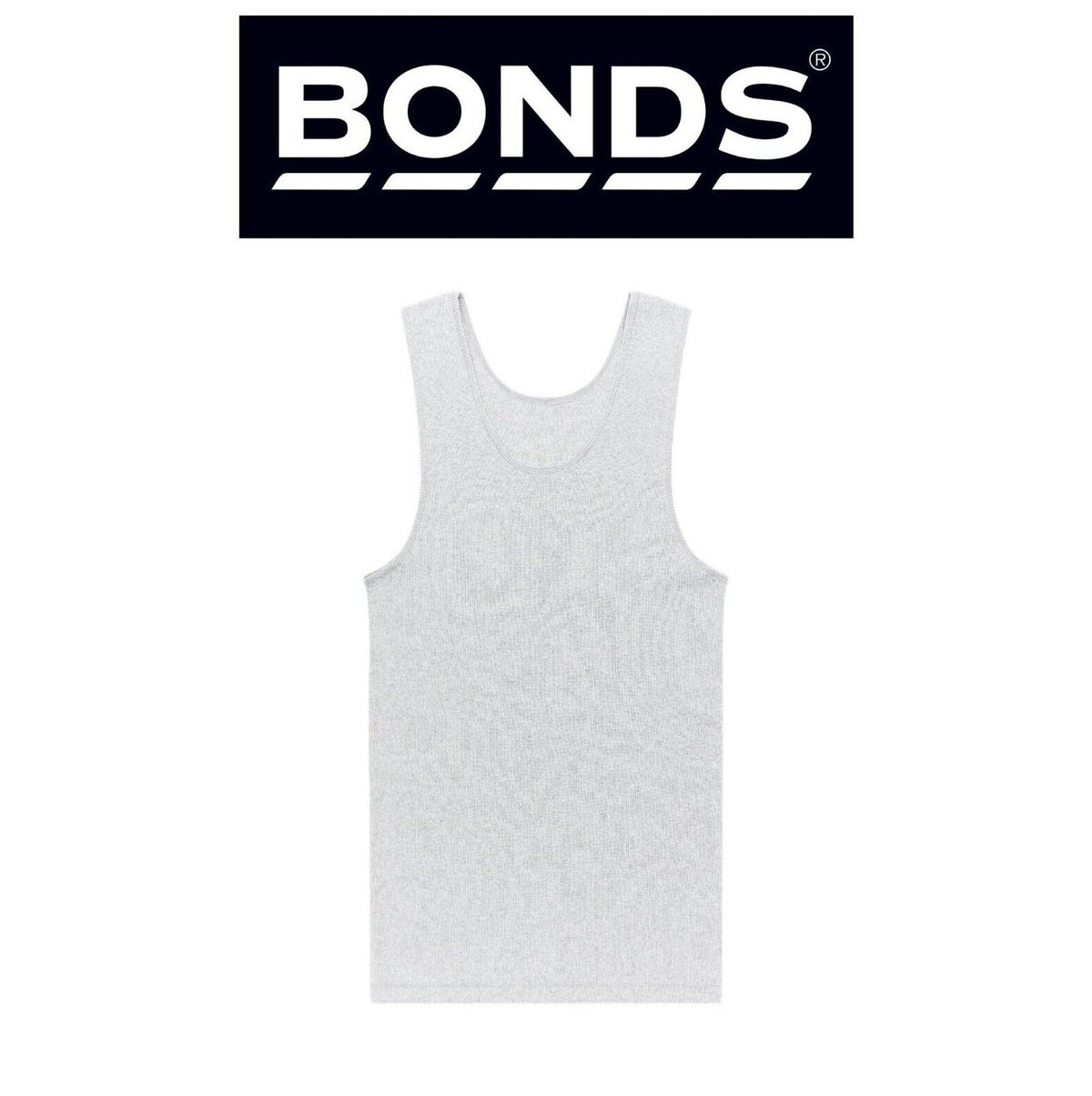 Bonds Mens Chesty Cotton Singlets Underwear Singlet Ribbed Cotton M757P
