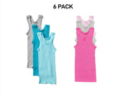 Bonds Baby Vest Ribbed Warmth Singlets Comfy Side Seamfree 6 Pack BXHNT