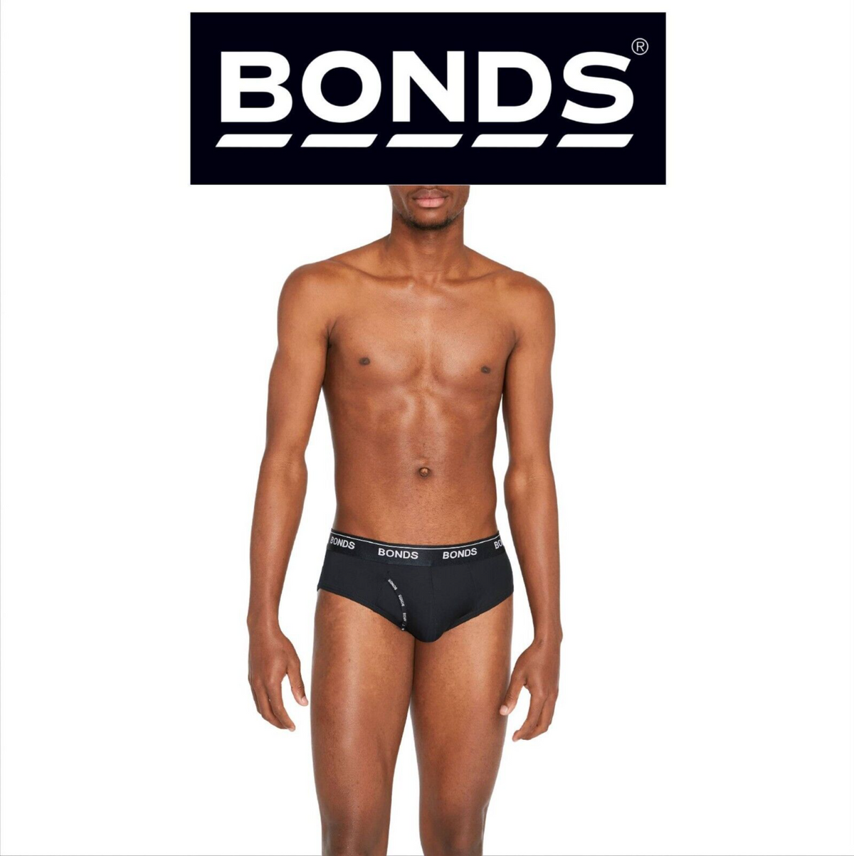 Bonds Mens Microfibre Guyfront Brief Super Smooth Recycled Yarns MX6A