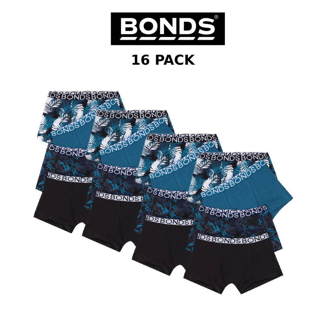 Bonds Boys Trunk Supportive Pouch with Comfy Coverage 16 Pack UWCF4A 1K7