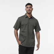 KINGGEE Mens Workcool Lightweight Vented Breathable Closed Front Shirt K14032-Collins Clothing Co