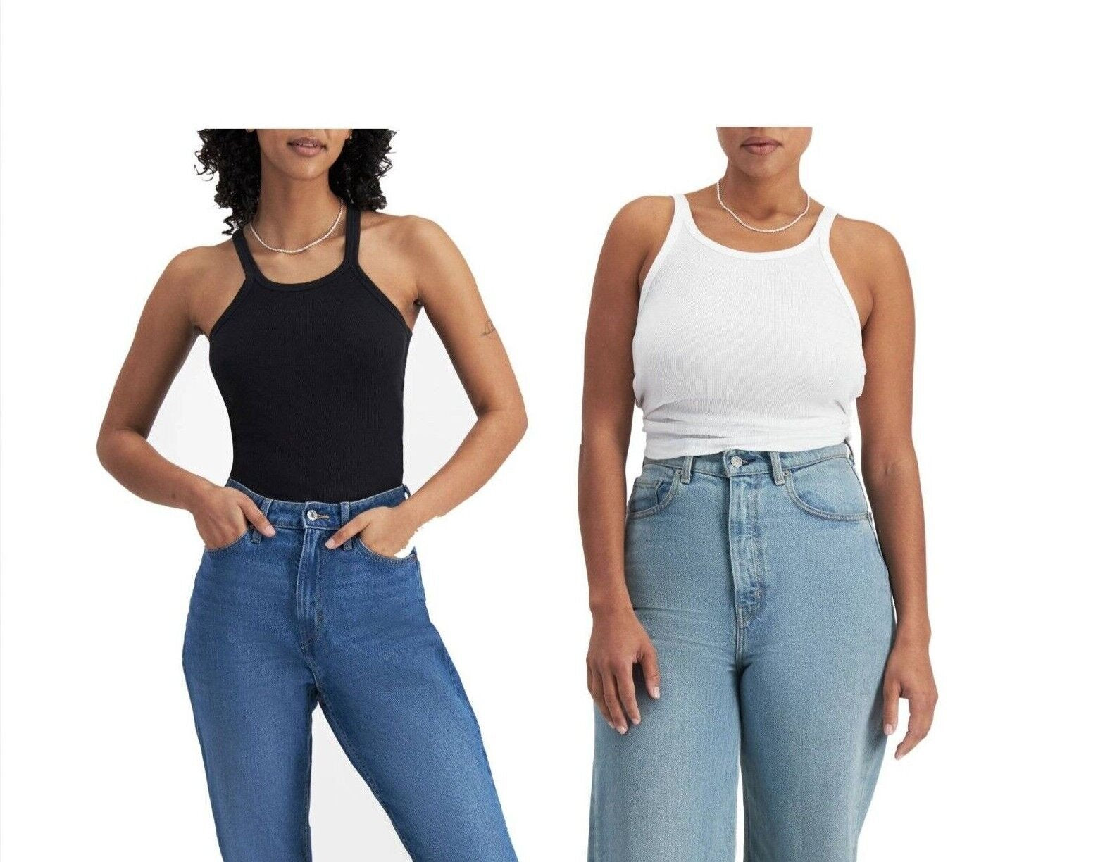 Bonds Womens Organic Chesty Singlet Flat-locked Side Seam Cotton Rib WTHY