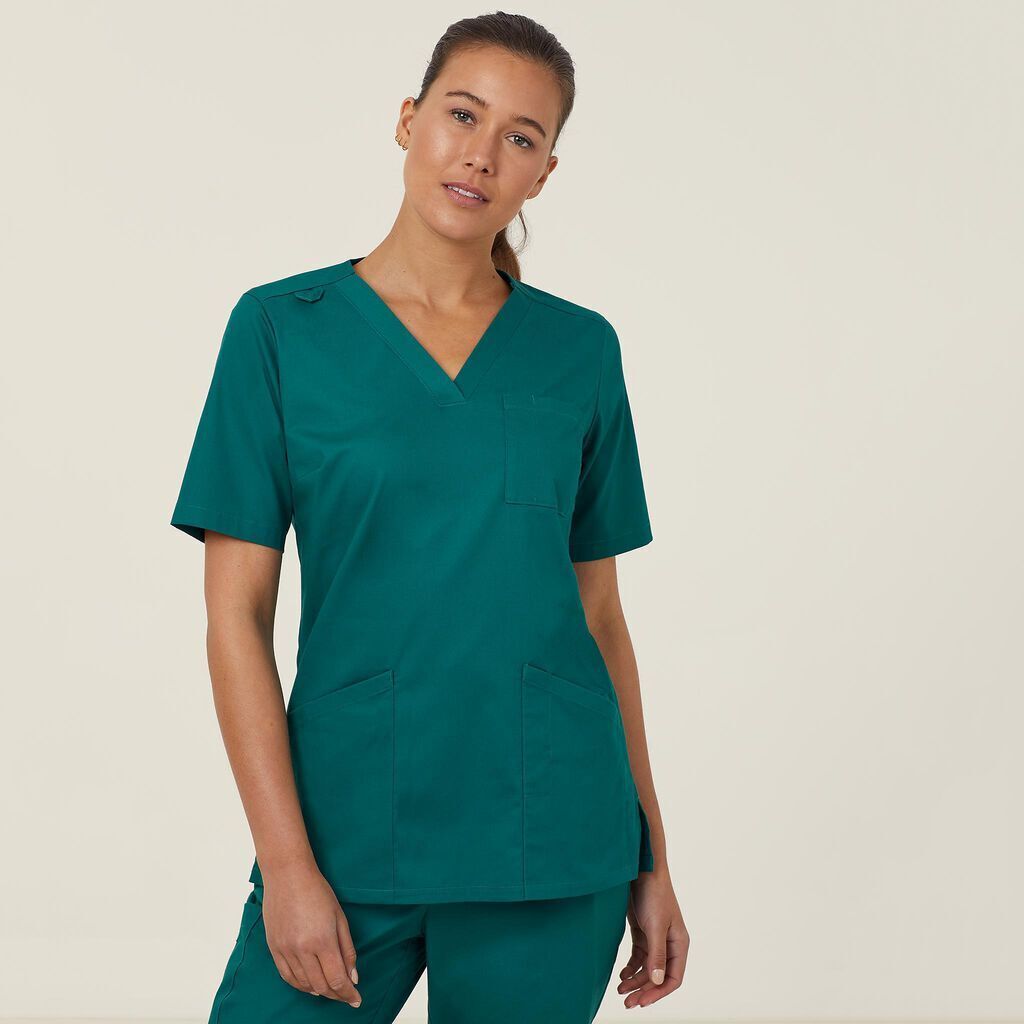 Clearance! NNT Uniforms Womens Mayo Scrub Durable Nurse Antibacterial Top CATUMN-Collins Clothing Co