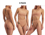 Bonds Womens Bases Seamless Gee String Stretch and Comfort T Back 3 Pack WRYL