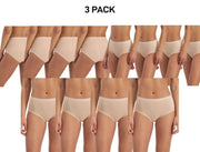 Bonds Womens Cottontails Full Brief Lightweight Soft Cotton 12 Pack WY5NA
