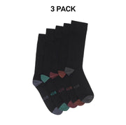 Bonds Mens Bamboo Crew Socks Fine Seams Comfy Toes & Ankle Support 3 Pack SZFQ5W