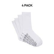 Bonds Mens Logo Lightweight Crew Cooling Zone Stay Put Fit Socks 4 Pack SXMY4N