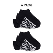 Bonds Kids Cushioned Low Cut Mesh Cooling Zone Cotton Sock 6 Pack RXVQ3N