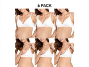 Bonds Womens Original Maternity Wirefree Contour Bra Comfy Coverage 6 Pack YXJ4Y