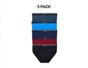 Bonds Mens Hipster Brief Wide Comfy Elastic Waist Extra Support 5 Pack MXLV5A