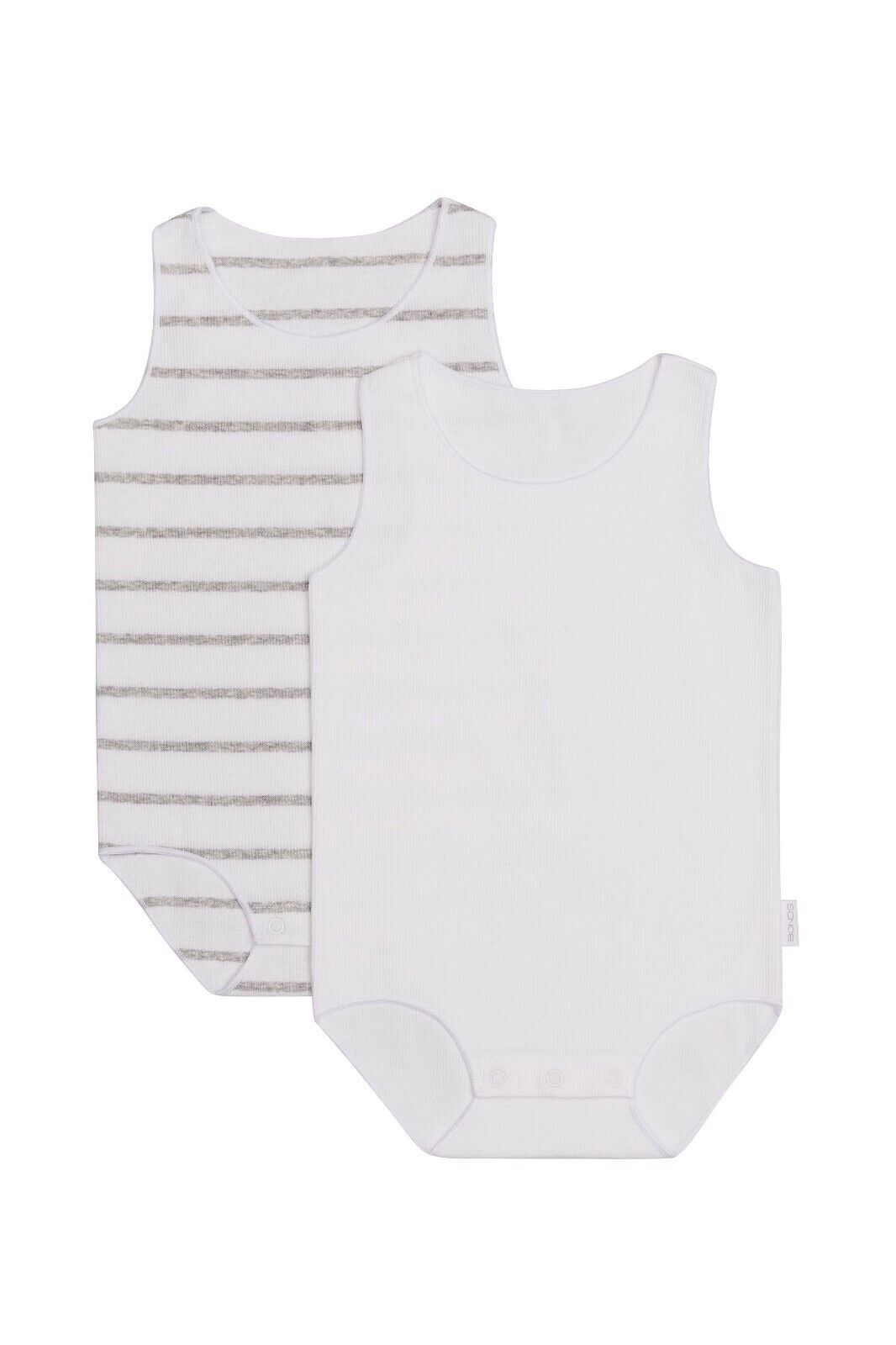 Bonds Baby Wonderbodies Singlets Comfy Soft Stretchable Cotton 2 Pack BWTRA