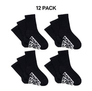 Bonds Kids Cushioned Crew Cushioned Smooth Toe Seams Socks 12 Pack RXUY3N