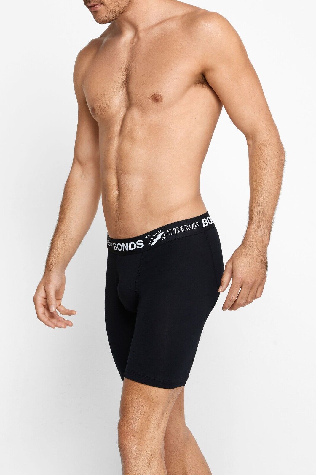 Bonds Mens X-Temp Long Trunk Stretchable Wide Waistband Flat Seams MXEHA