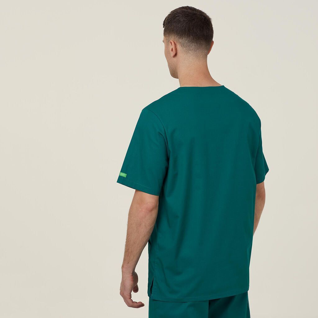 Clearance! NNT Uniform Unisex Chang Scrub Top Relaxed Fit V Neck Workwear CATRFS-Collins Clothing Co