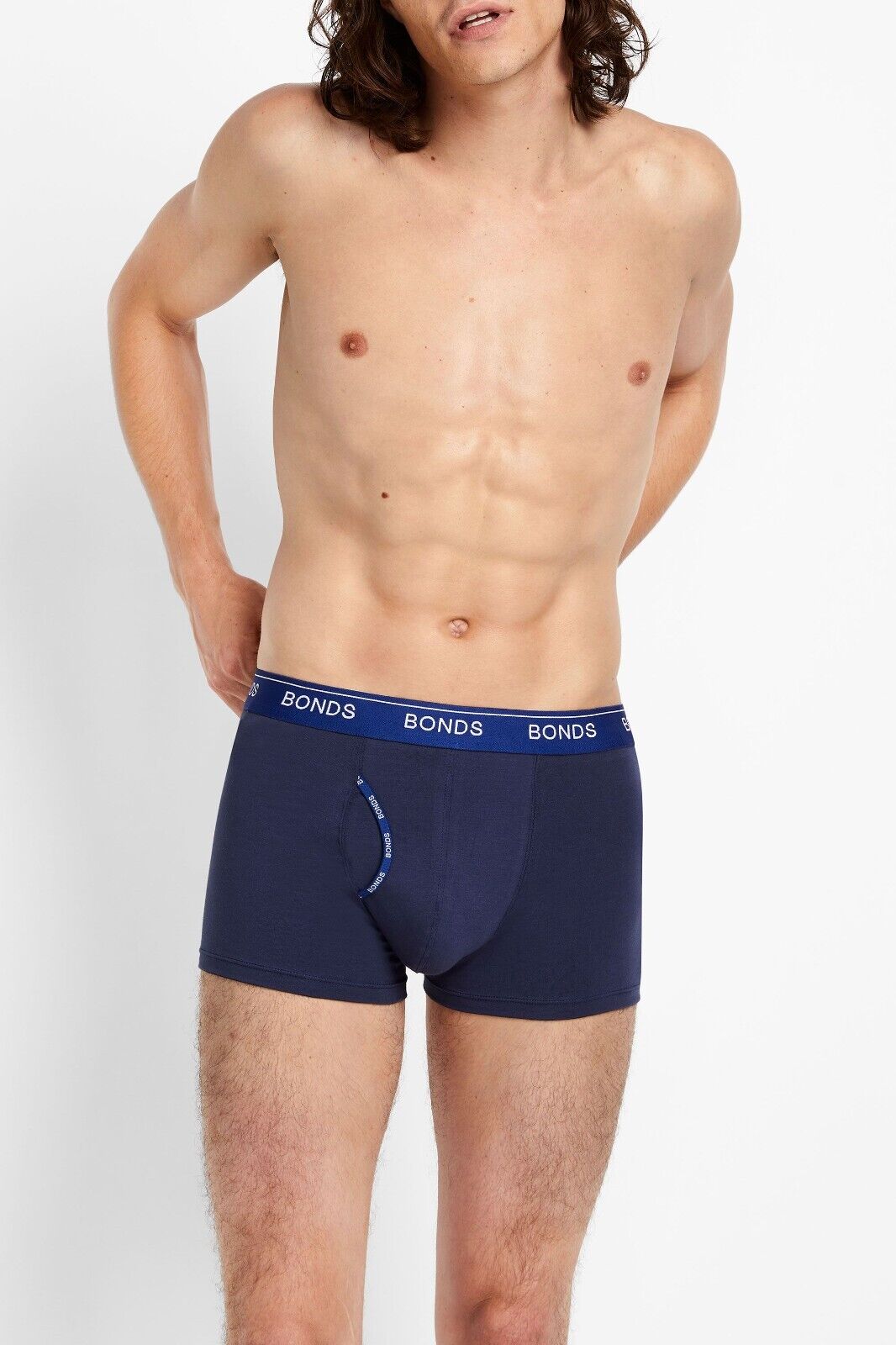 Bonds Mens Guyfront Trunk Stretchy Cotton Fabric Elastic Waistband 3 Pack MZVJ