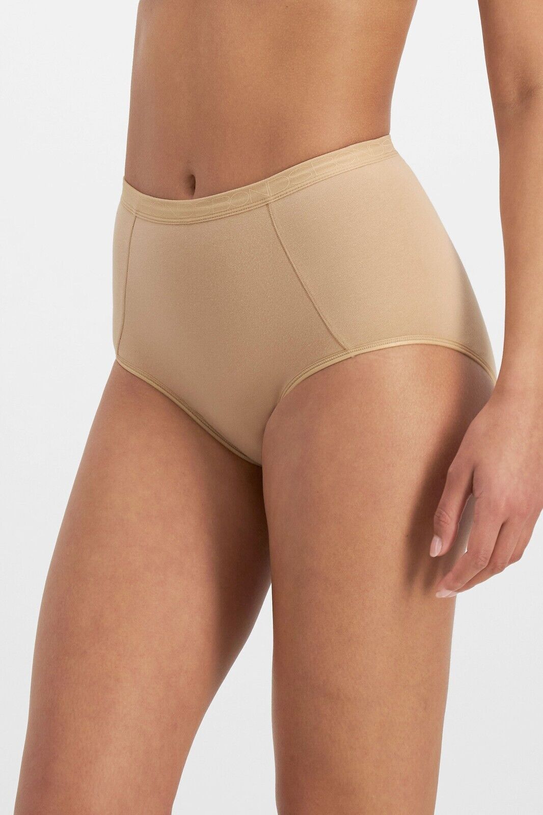 Bonds Womens Shapers Control Full Brief Power Mesh Stomach Panel 6 Pack W0M74Y