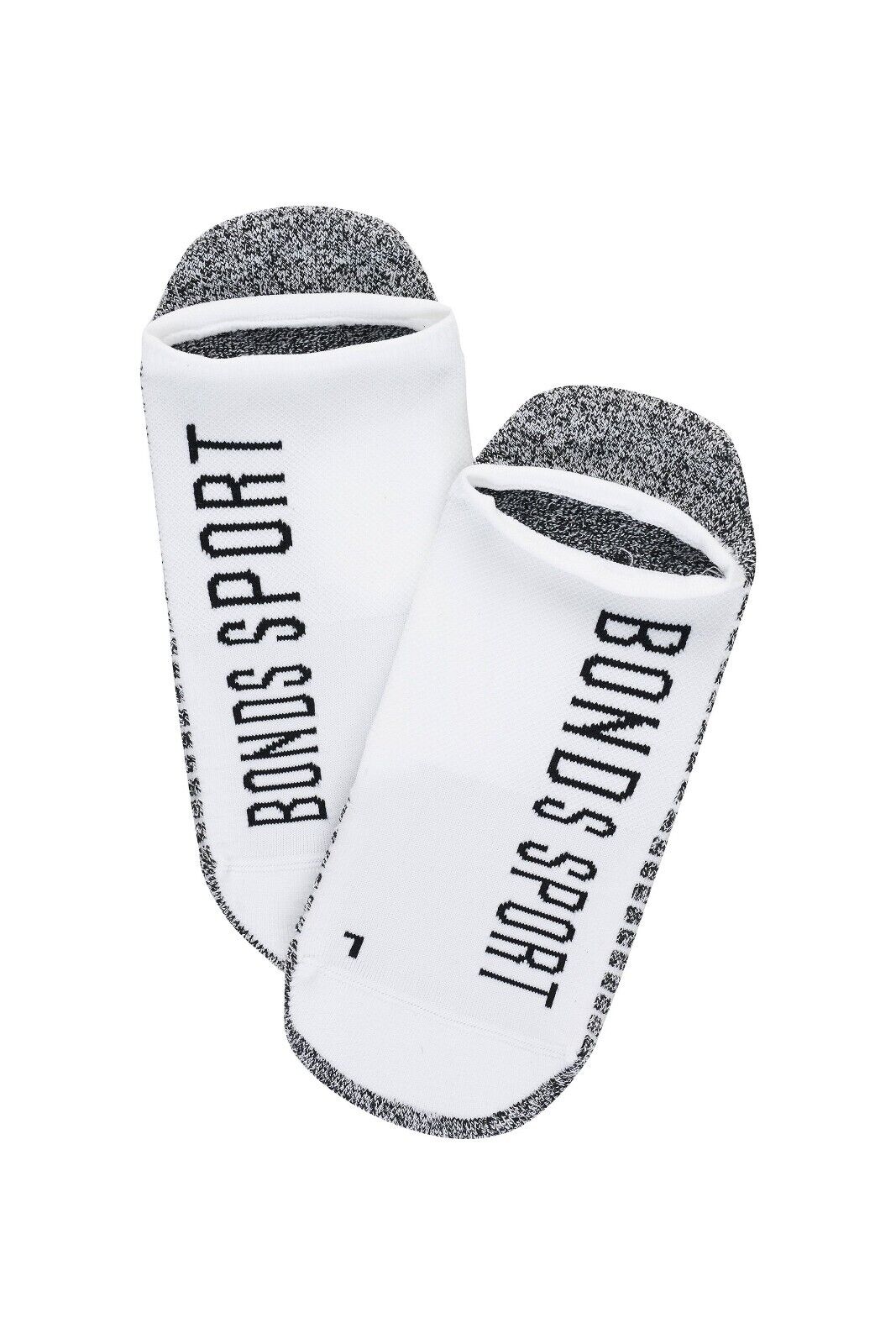 Bonds Mens Sport Tech No Show Sock Cushioned Shock-Absorbing Sole 8 Pack SYCK2N