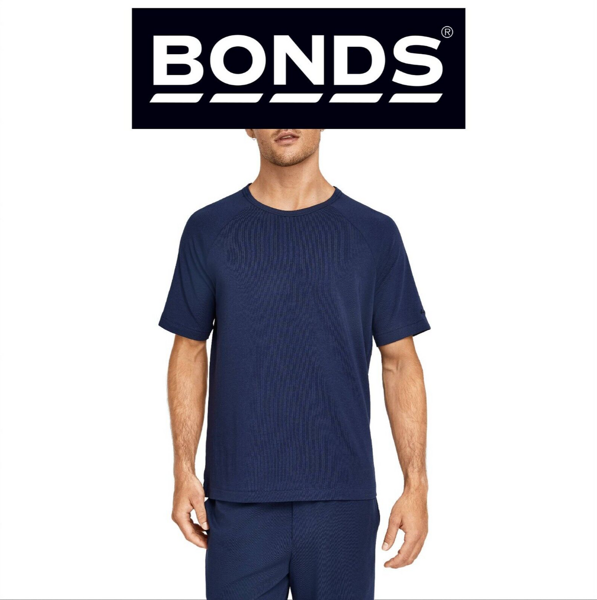 Bonds Mens Comfy Livin Jersey Tee Ultra Soft Stretch Relaxed Fit MXM8A