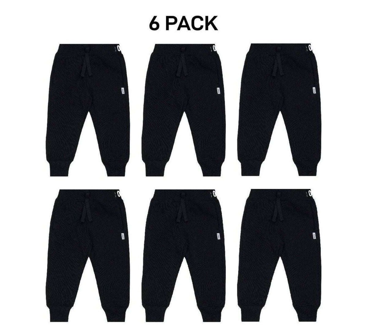 Bonds Baby Fleece Trackie Pants Stretchy Branded Waistband Snuggly 6 Pack KVRJA