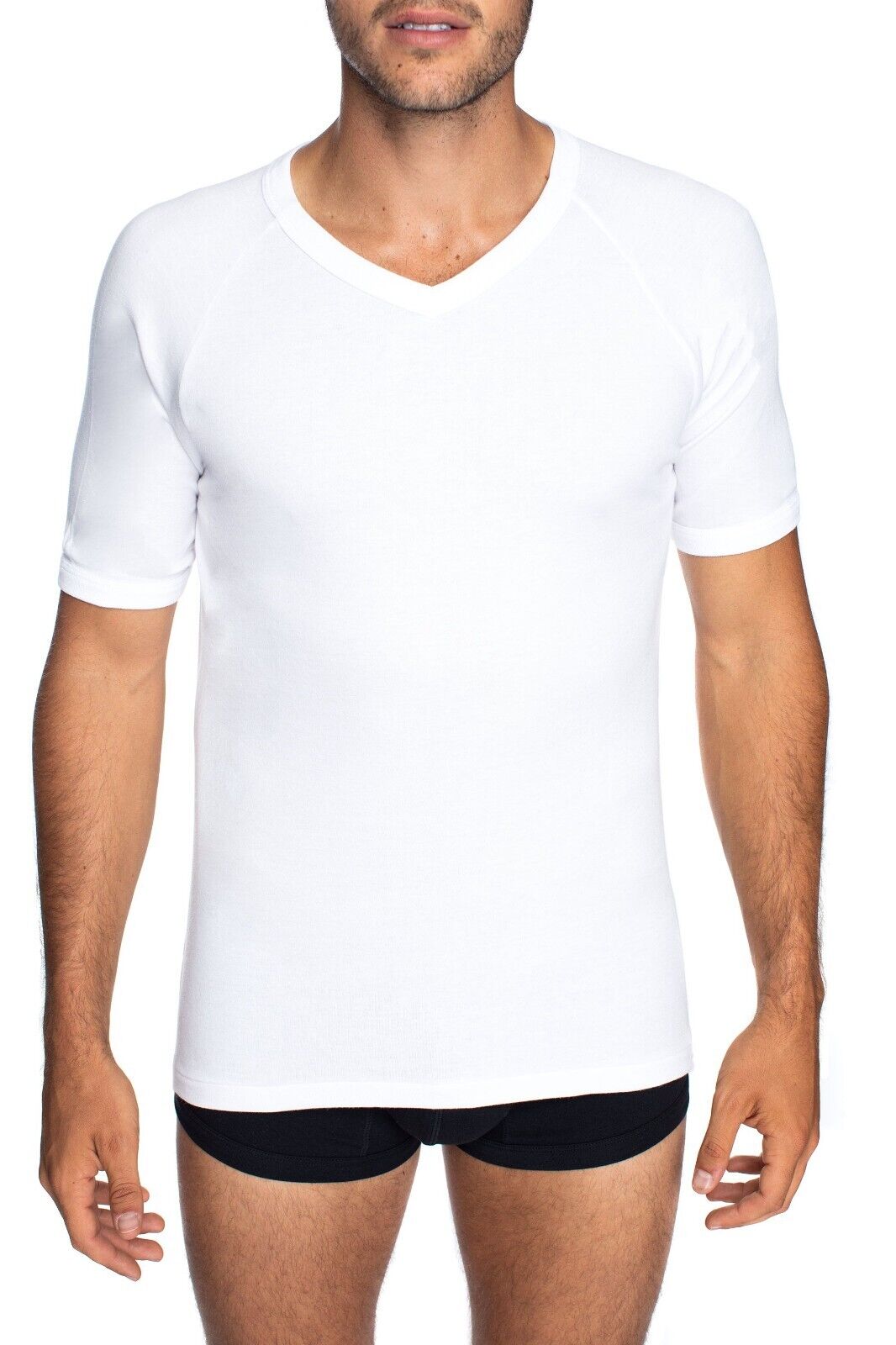 Bonds Mens Genuine V-Neck Raglan Tee Suit in Every Size and Shape 8 Pack M9762W