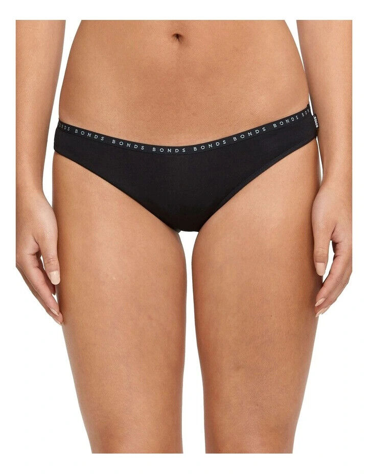 Bonds Womens Hipster Bikini Comfortable Cotton Everyday Coverage 12 Pack WUR6A