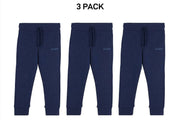 Bonds Kids Tech Sweats Trackie Pants Lightweight Warm Minimise Heat 3 Pack KVQRK