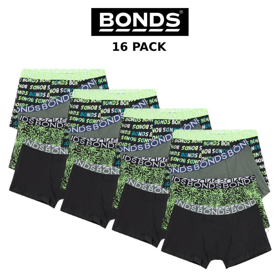 Bonds Boys Trunk Supportive Pouch with Comfy Coverage 16 Pack UWCF4A IT7