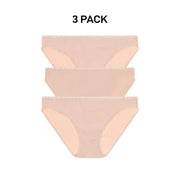 Bonds Womens Hipster Bikini Comfortable Coverage Low Rise Waist 3 Pack WUVXA