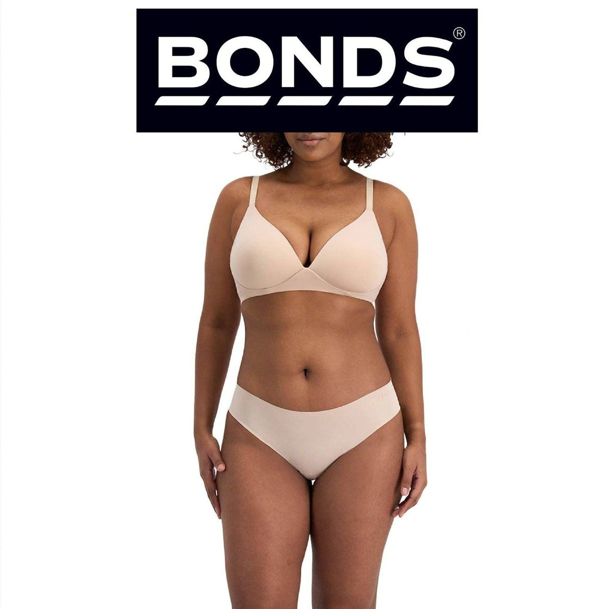 Bonds Womens Invisi Freecuts Bikini Light Sleek Microfibre Undies WU3T