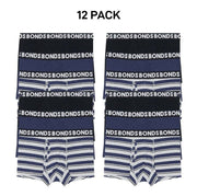 Bonds Mens Everyday Trunks Convenience Comfort & Value Underwear 12 Pack MWQ33A