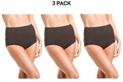 Bonds Womens Cottontails Full Brief With Lycra Comfortable Coverage 3 Pack WUFQA