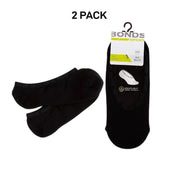 Bonds Mens Mesh Play Cool Footlet Socks Sport Active Running 2 Pack SYRU2N