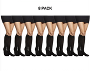 Bonds Womens Semi Opaque Knee High 40 Denier Socks Wide Comfort 8 Pack L79582