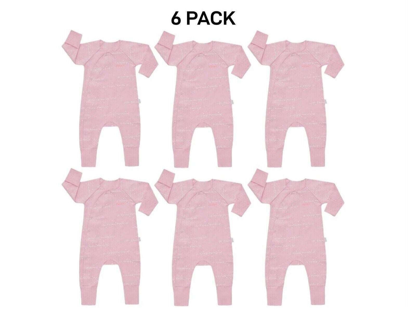 Bonds Baby Newbies Coverall Super Soft Cozysuit & Stretchable Fabic 6 Pack BXQBA