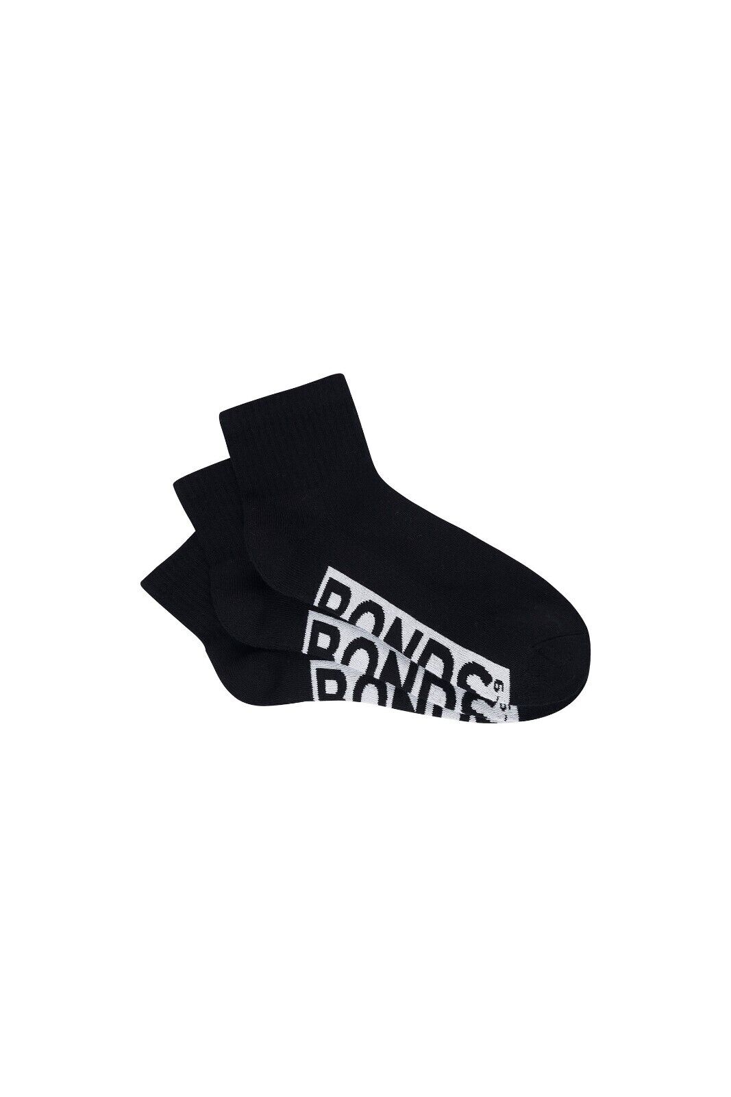 Bonds Mens Logo Cushioned Quarter Crew Socks Smooth Toe Seams 6 Pack SXN93N