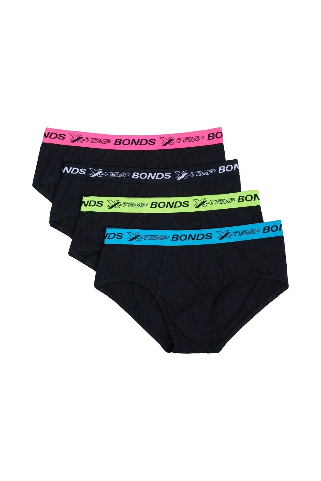 Bonds Mens X-Temp Brief Smart Cooling Technology to keep Fresh 8 Pack MXEG4A