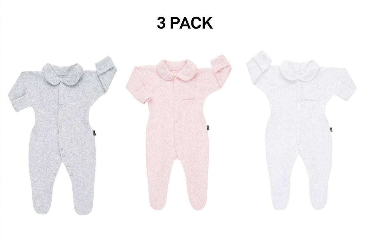 Bonds Baby Originals Poodlette Wondersuit Cosy Collar & Extra Warm 3 Pack BXEFA