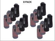 Bonds Mens Sport Tech No Show Sock Cushioned Shock-Absorbing Sole 8 Pack SYCK2N