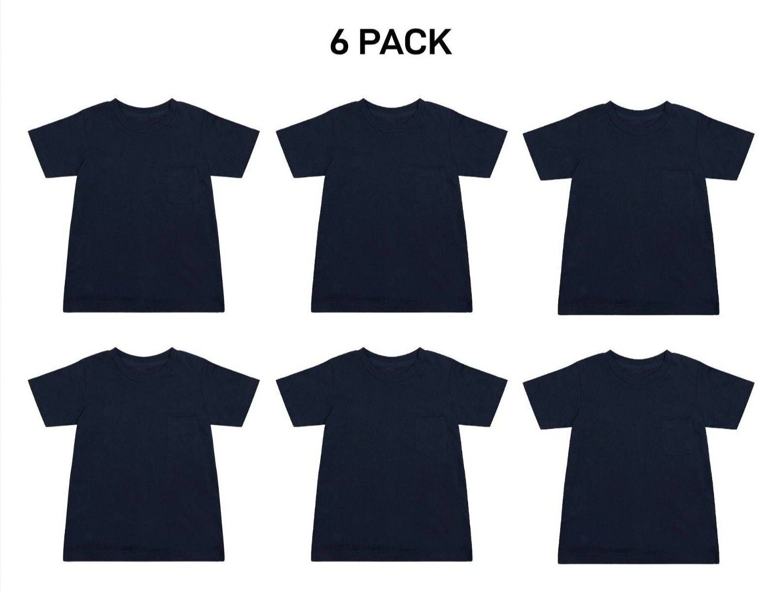 Bonds Kids Next Gen Crew Tee Cotton Shirt Perfect Comfort and Style 6 Pack KVRHK